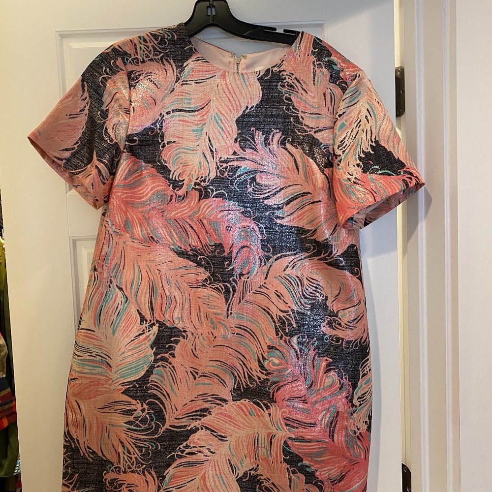 Kate Spade Regal Plumes Mini Dress